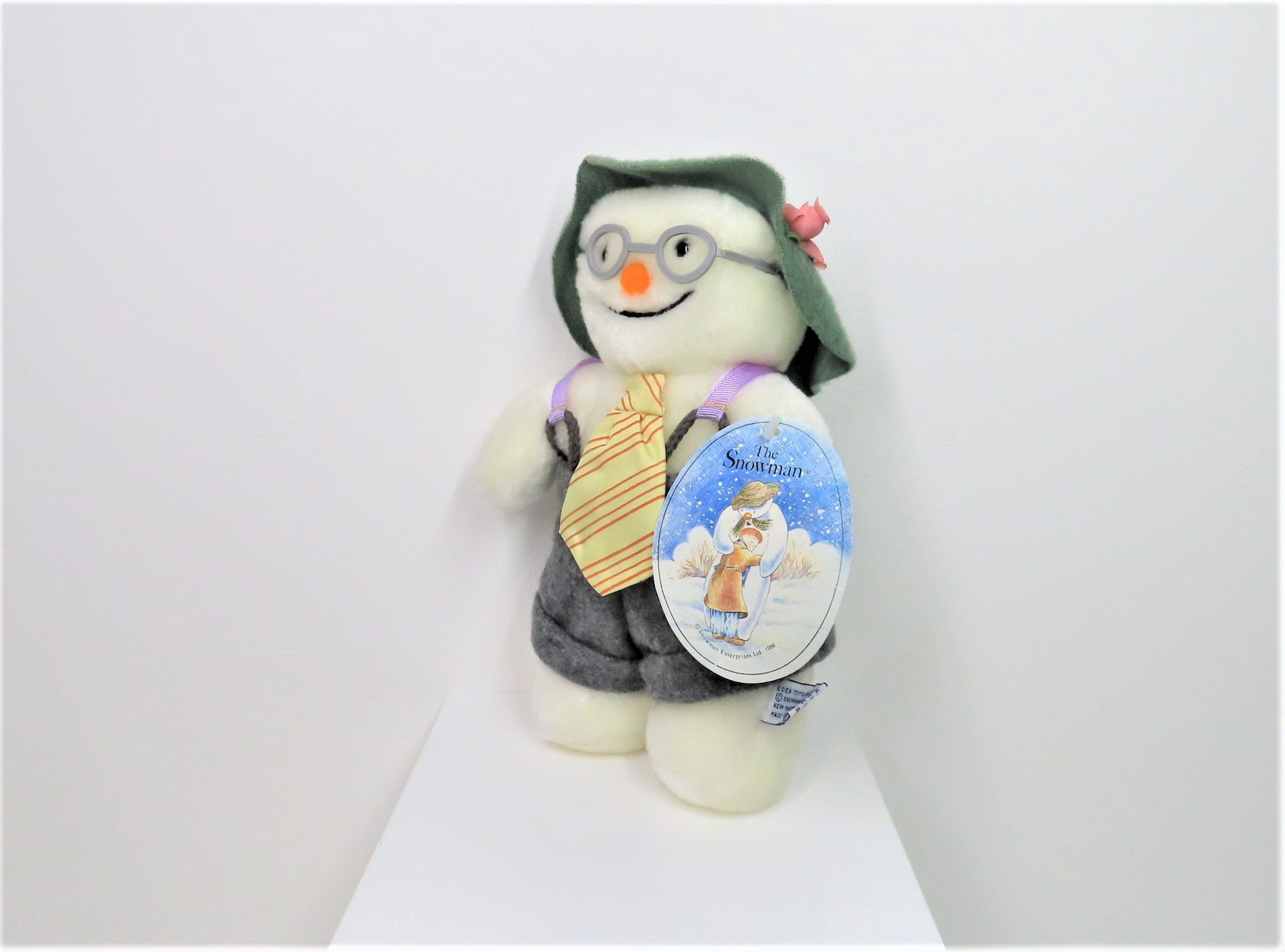 Eden Toys 社製、1986 年製ヴィンテージの Raymond Briggs The Snowman