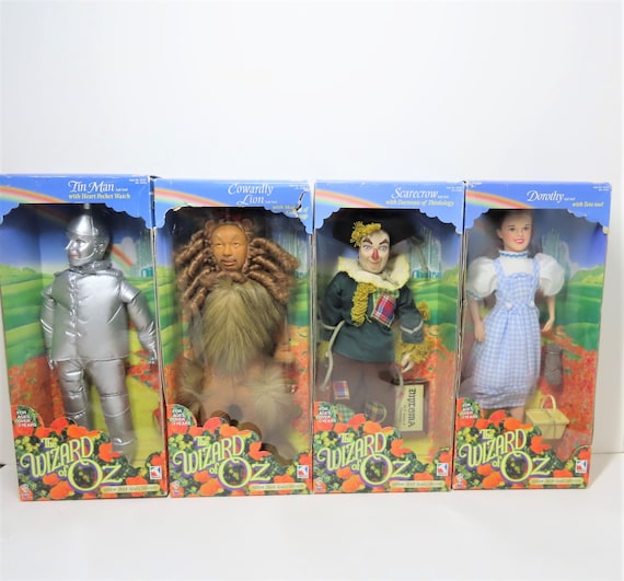Vintage 1998 Cowardly Lion Doll, Wizard of Oz Doll, Wizard of Oz