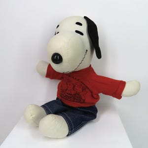 Snoopy Peanuts Toy Doll, 1950's - 60's Vintage Snoopy