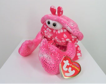 Ty Beanie Buddy “sunburst” the Pink Crab (10 Inch) - Etsy