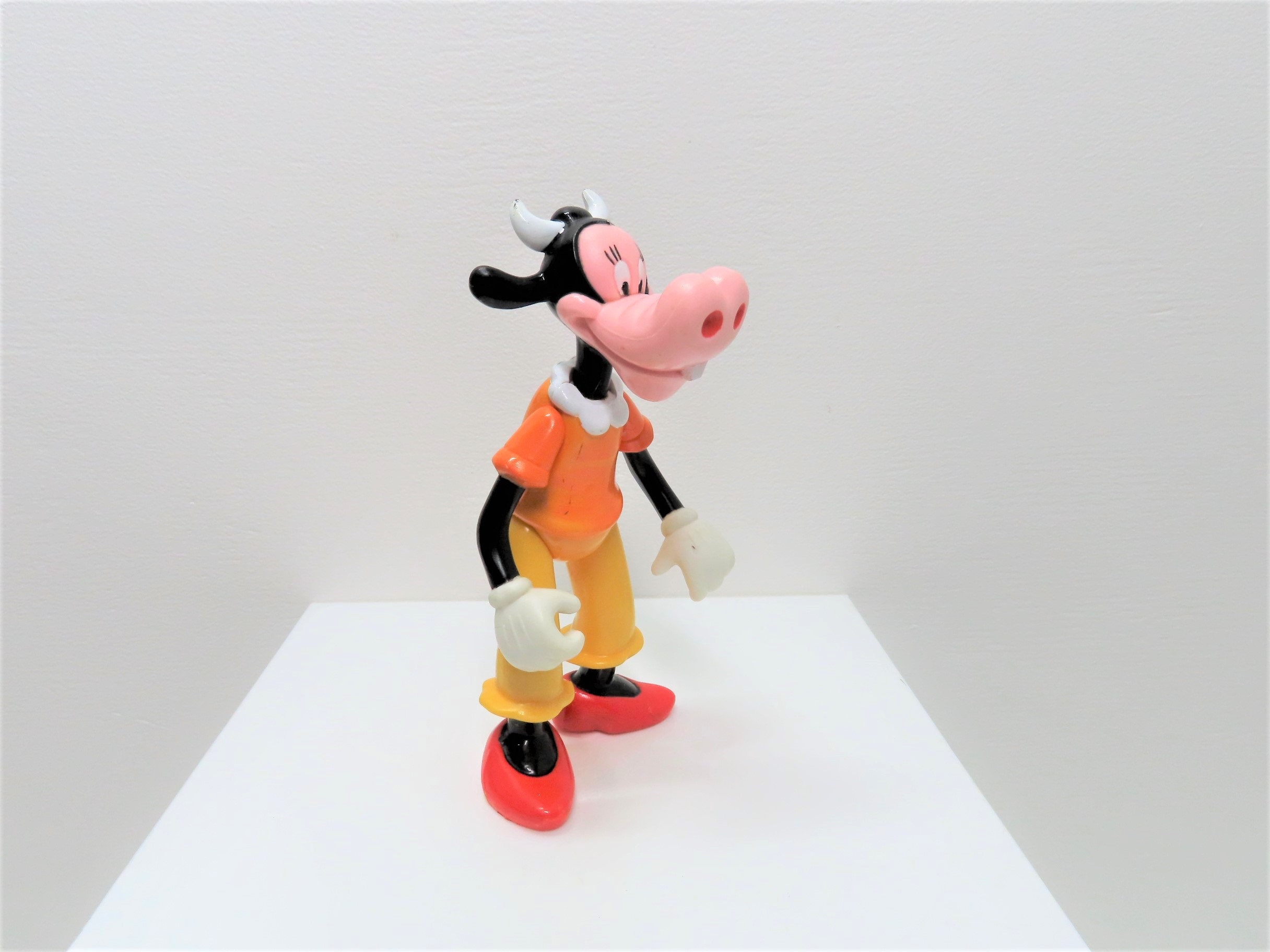 A Rare Vintage Late 1980s Clarabelle Cow Toy Figure by ARCO - Etsy