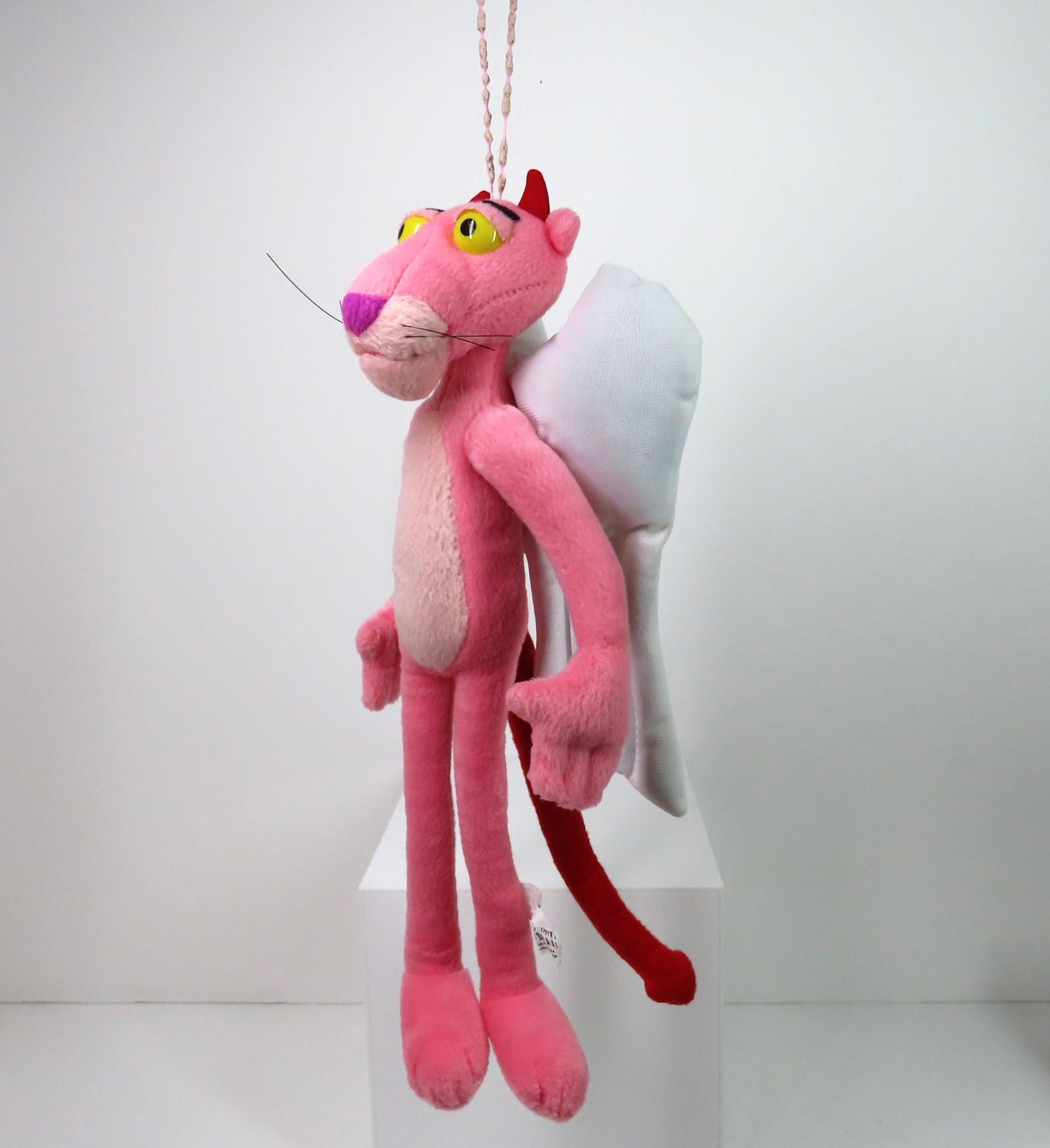 ピンクパンサーエンジェル&デビルぬいぐるみ ビンテージの悪魔と天使のピンクパンサーのぬいぐるみ。 - Etsy 日本