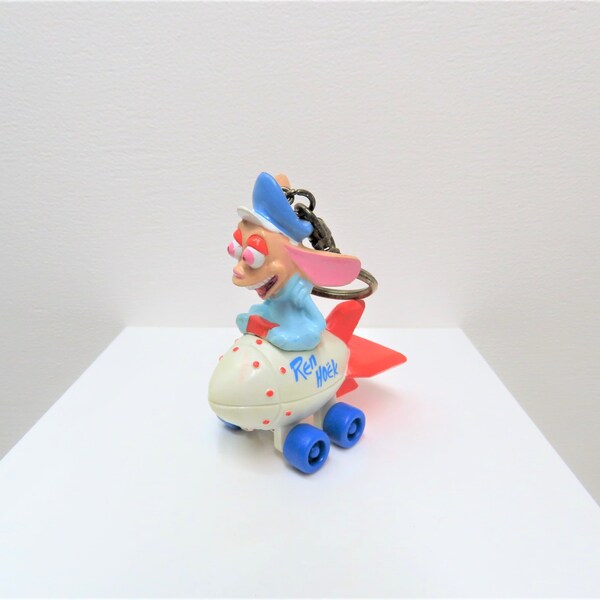 Ren and Stimpy Keychain Etsy UK