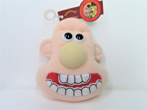 ビンテージのウォレスとグルミット 3D ぬいぐるみ冷蔵庫