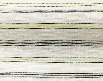4 COLORS / BELAV Pure 100% Multicolor Horizontal Stripe Linen, 170 gsm / Drapery, Curtain, Upholstery, Costume, Apparel / Fabric by the Yard