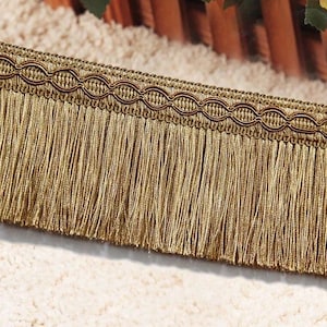 6 Yards / 10 Colors / Neville Brush Tassel Fringe Trim