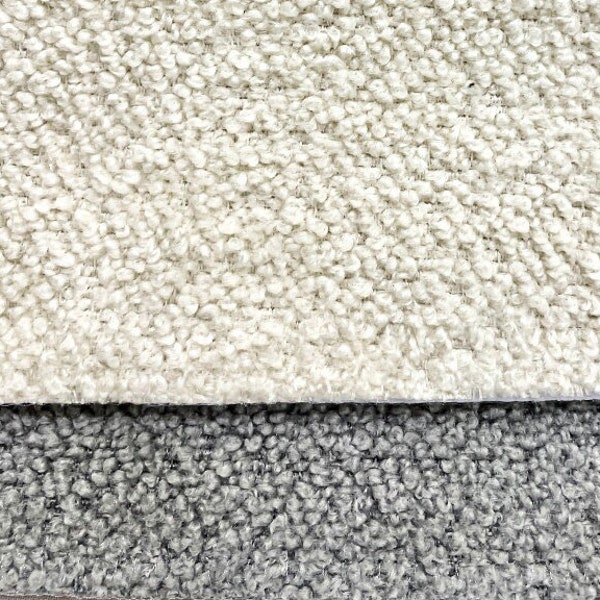 Thick Boucle Upholstery Fabric / Upholstery, Pillow, Sofa, Chair, Headboard, Rug / By the Yard