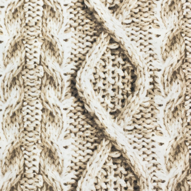 3 COLORI / Puro 100% Cotone, 260gsm, / Stampa cavo maglia / Drappeggio, Tenda, Tappezzeria, Costume, Abbigliamento / Tessuto tagliato a misura SAND