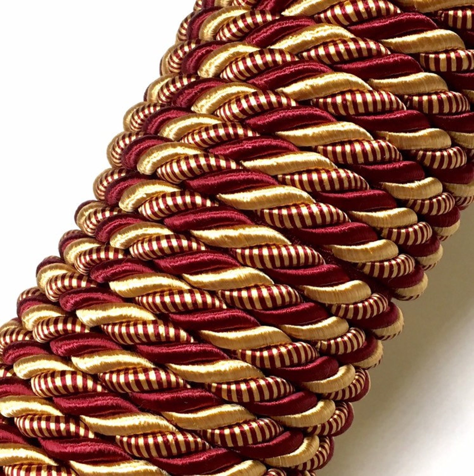 5 YARDS / 3/8 Twisted Cord 3 ply Cord Trim Piping Etsy