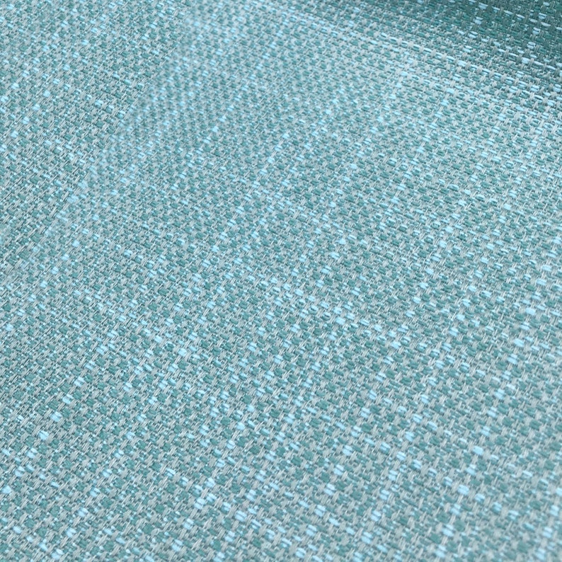 2 COLORS / Plain Poly Cotton Heavyweight Fabric TEAL