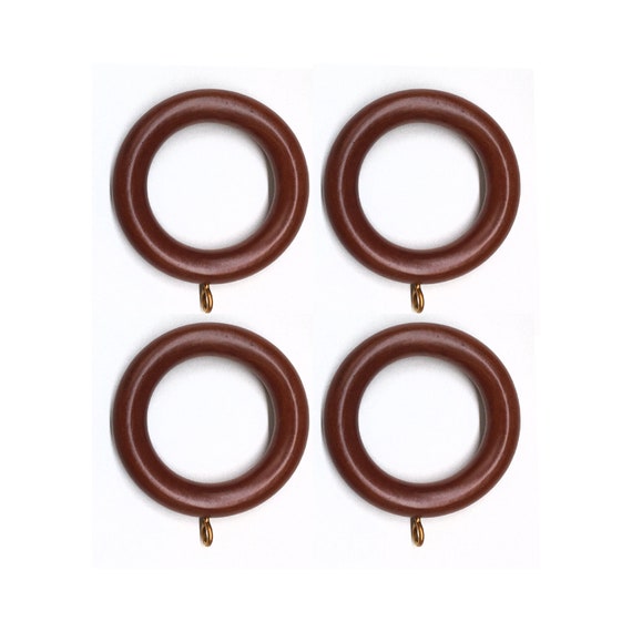 1-3/8 inch Wood Curtain Rings