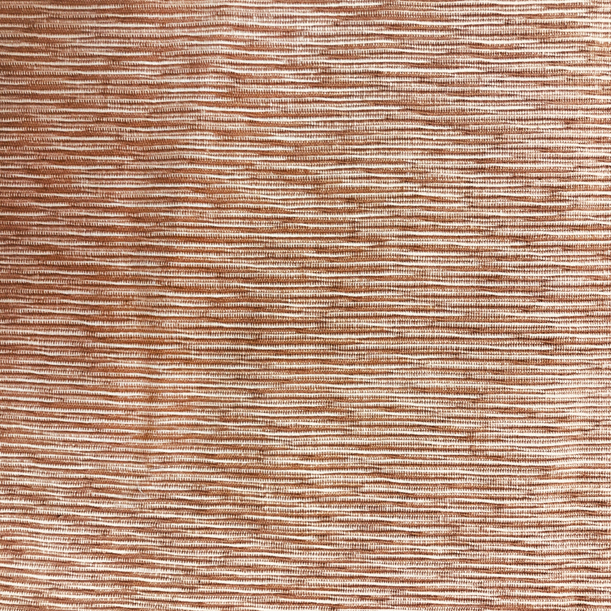 2.325 Yard Piece of Chenille Fabric | Slub Weave in Beige and Brown |  Heavyweight Upholstery | 54 Wide | By the Yard