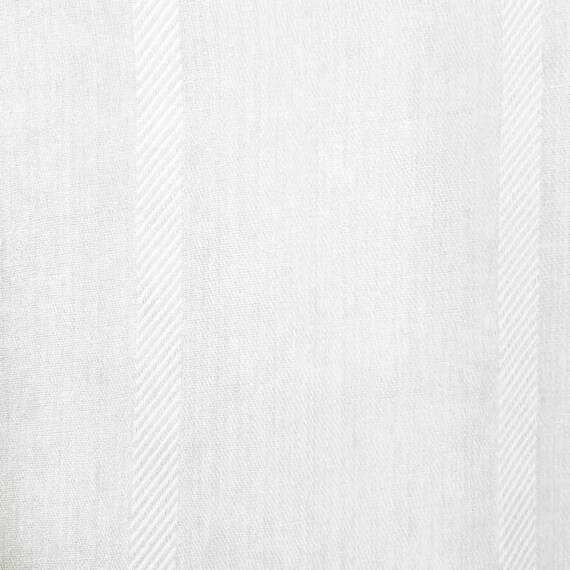 Reine 100 Leinen Stoff Streifen Elfenbein Beige Farbe