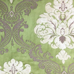 Labelle Damask Brocade Jacquard Brown Fabric/Drapery, Upholstery, Decor, Costume/Fabric by the Yard