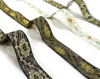 3 YARD  /  Lace Trim/Floral Lace Trim/Cotton Trim Lace/Crochet Lace/Edwardian Lace/Bridal, Dresses, Dolls, Costume/Lace by the yard