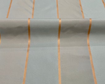 5 YARDAS / Tela Dupioni de seda sintética gris azulado opaco / Cortinas, tapicería, almohadas / Tela cortada a medida