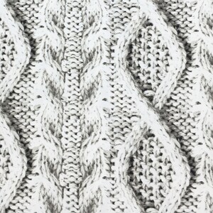 3 COLORI / Puro 100% Cotone, 260gsm, / Stampa cavo maglia / Drappeggio, Tenda, Tappezzeria, Costume, Abbigliamento / Tessuto tagliato a misura GREY