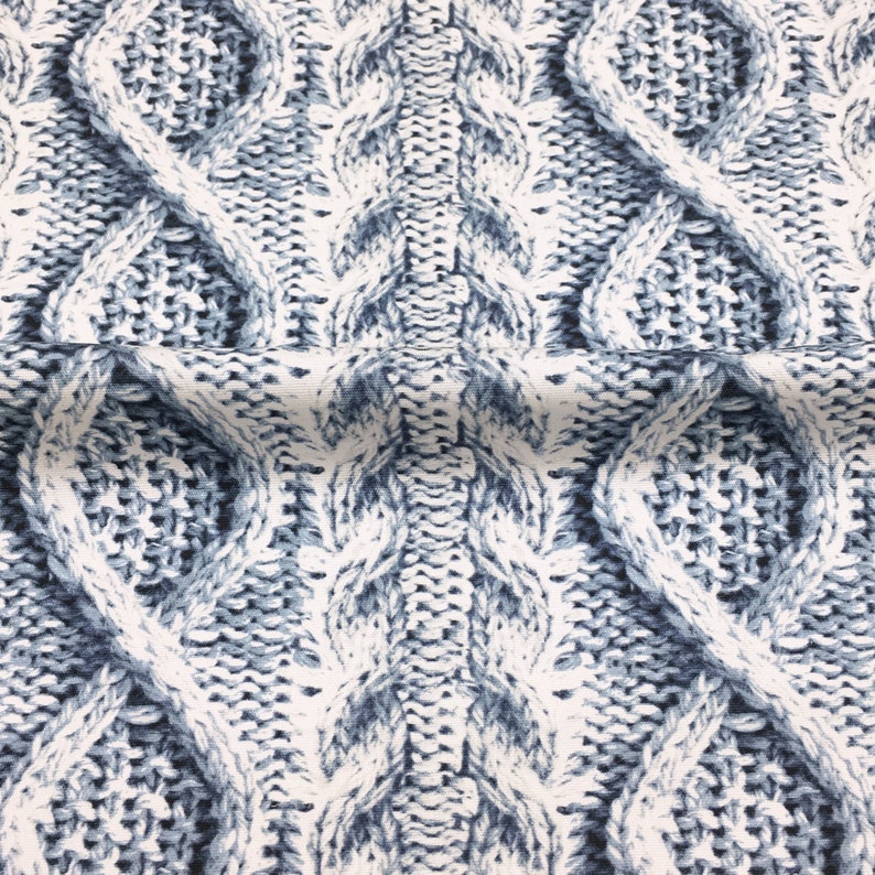 3 COLORI / Puro 100% Cotone, 260gsm, / Stampa cavo maglia / Drappeggio, Tenda, Tappezzeria, Costume, Abbigliamento / Tessuto tagliato a misura immagine 4