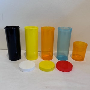 New Pill Bottle-Prescription bottle-Pill Vials- Choose Color
