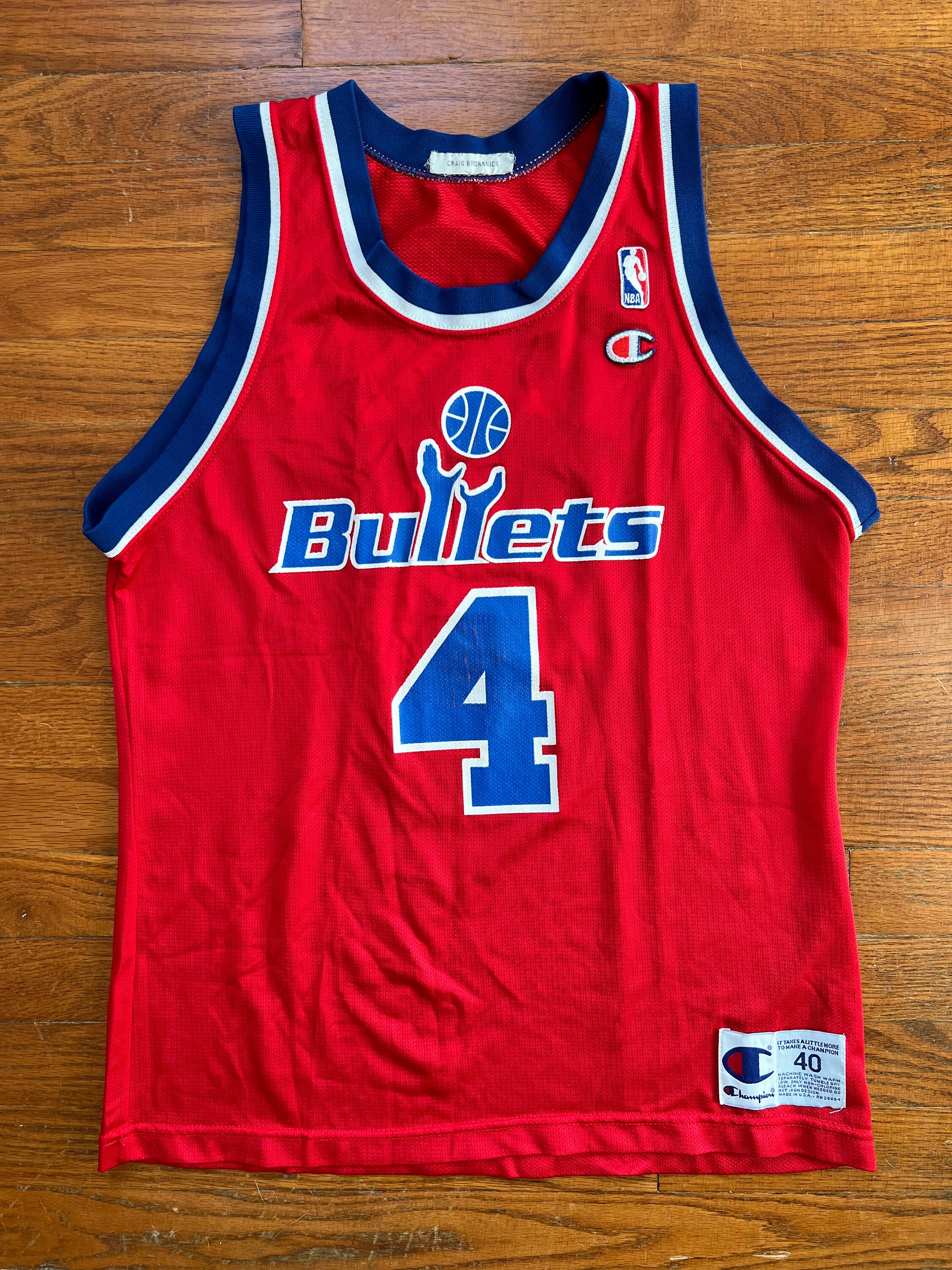 Washington Bullets Apparel, Washington Bullets Jerseys