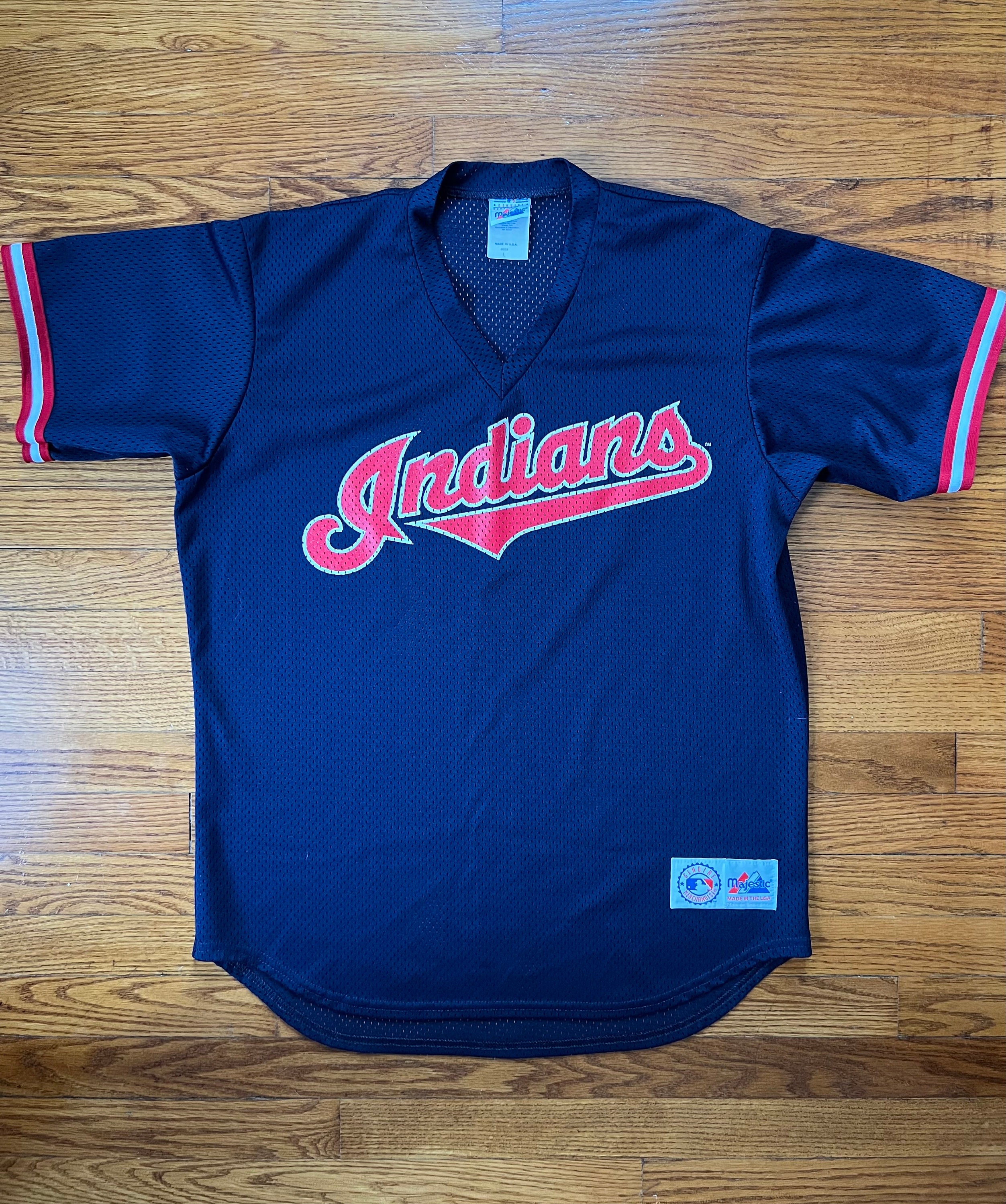 1977 Cleveland Indians Artwork: Men's Tri-Blend T-Shirt