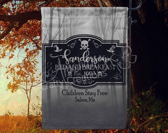 Halloween Garden Flag, Garden Flag, Garden Decor, Halloween Decor, Fall Home Decor, Fall Decorations, Fall Stuff, Witch