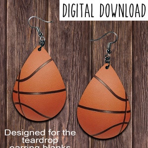 Sublimation Earring Templates - Teardrop Designs for DIY Crafting