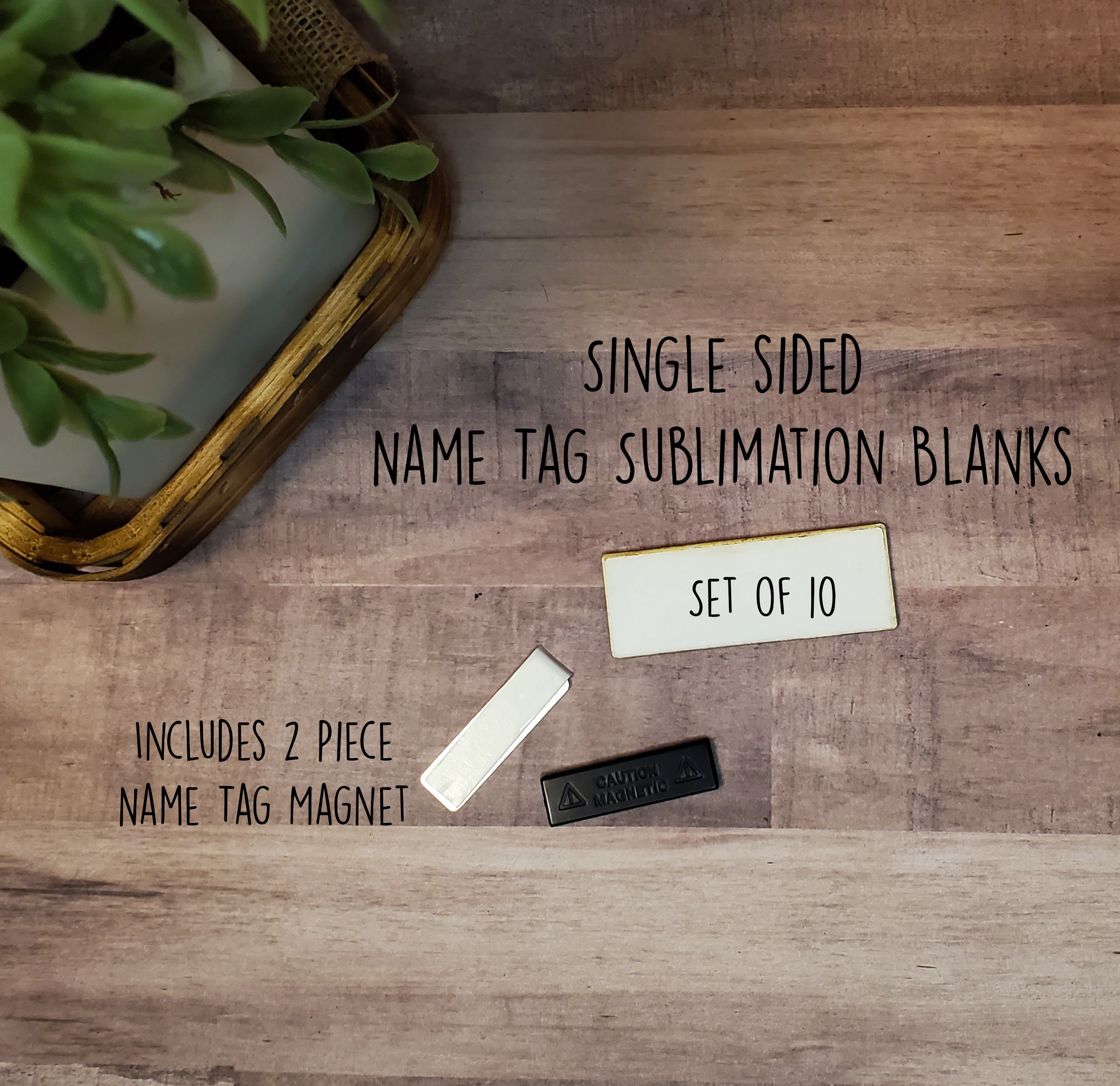 1.5 Round Tags - Sold in Sets of 10 – Blanktastic Sublimation Blanks
