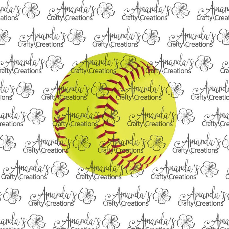 Softball Earring Sublimation Design, Circle Earrings, Digital Download PNG JPEG image 2