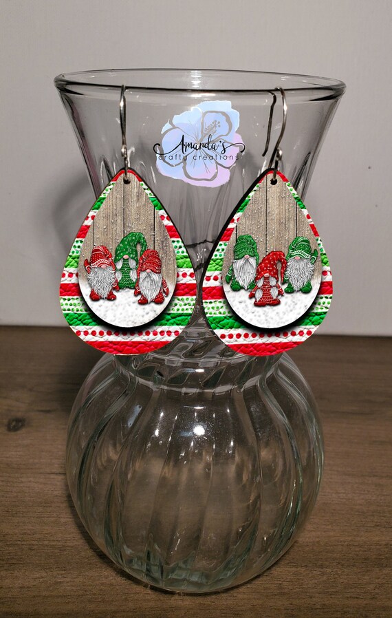 Affascinanti Orecchini Pendenti E A Goccia In Legno A Forma Di - Foto 4