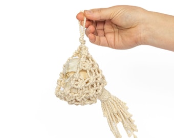 Garlic hammock or air plant hammock