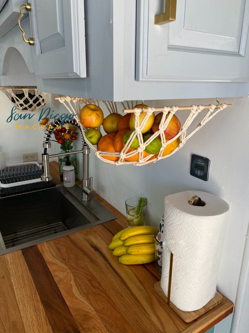 The Original Macrame Fruit Hammock
