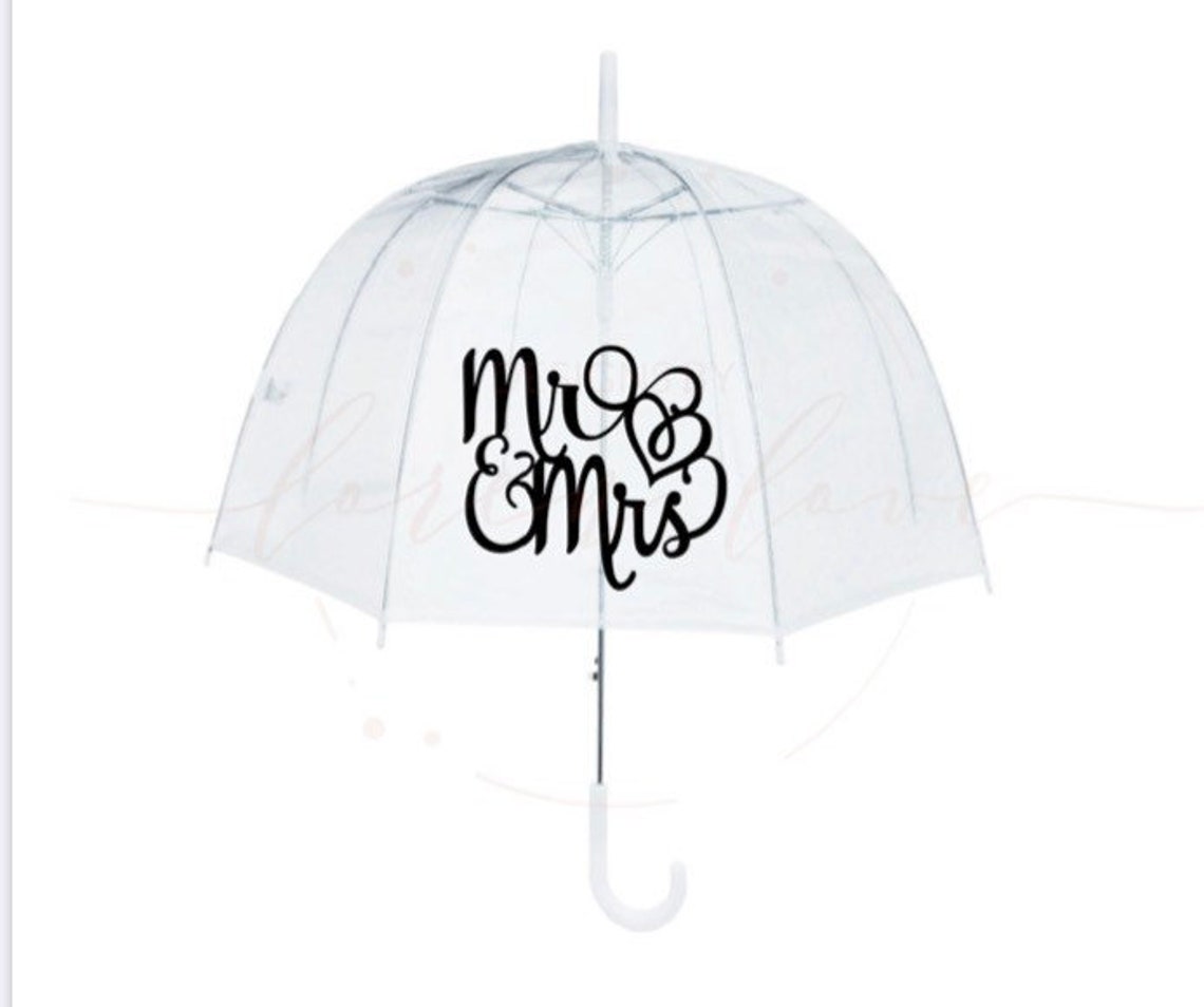 Personalized Wedding Umbrella