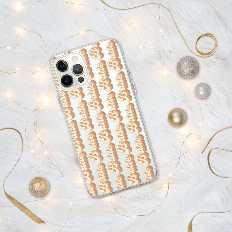 Retro Bride iPhone Case