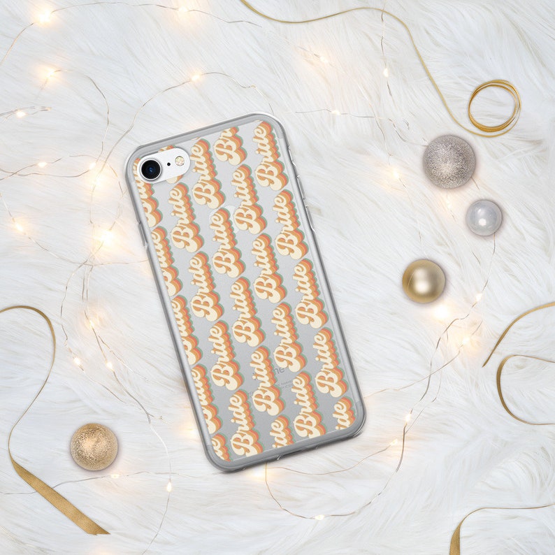 Retro Bride iPhone Case