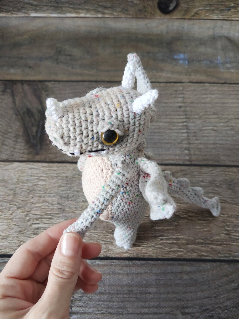 Dragon crochet pattern crochet dragon doll how to train your Etsy