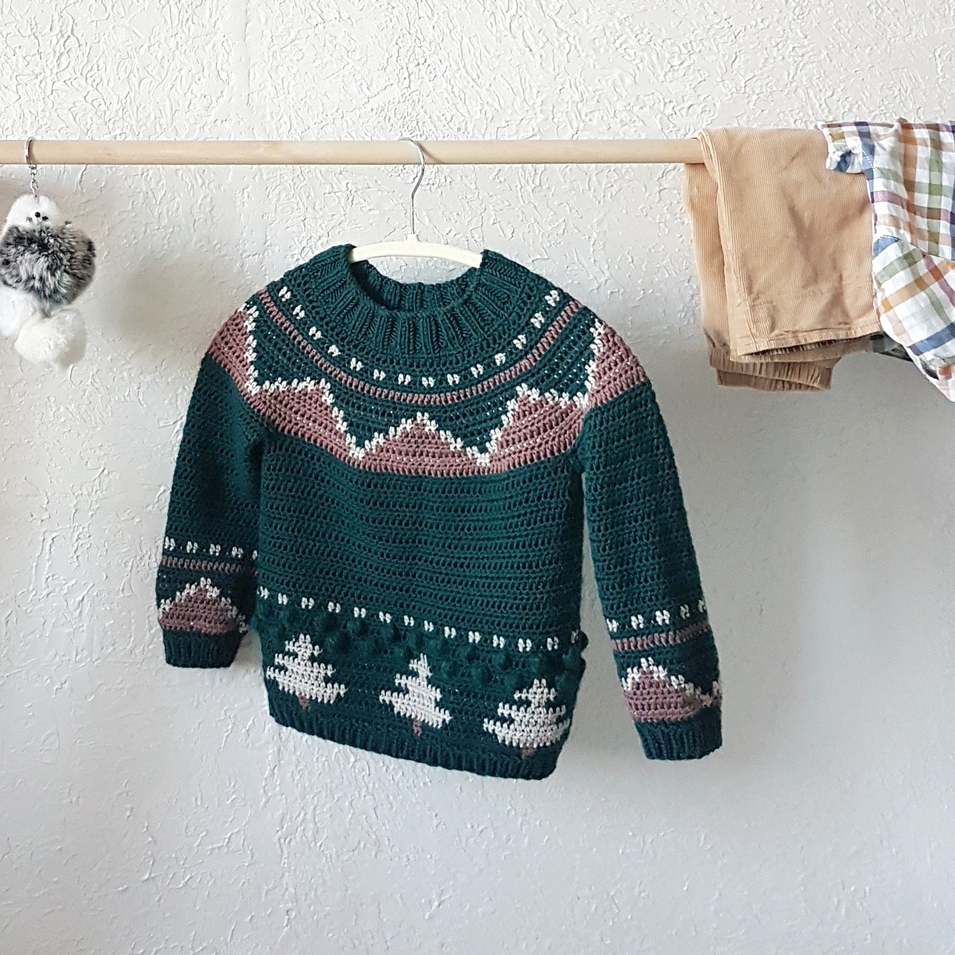 christmas sweater crochet pattern