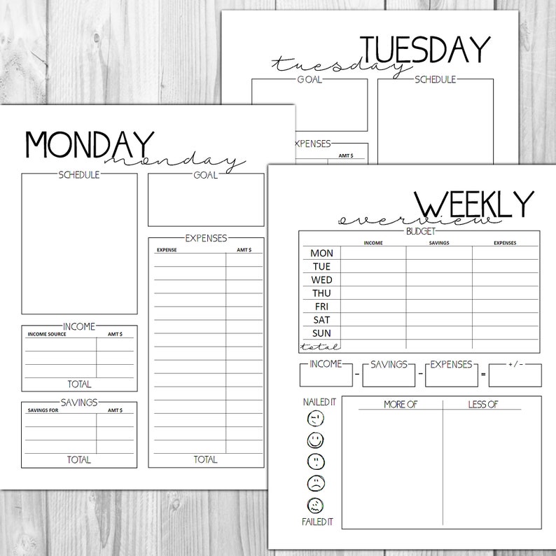 The ULTIMATE Budget Planner Multiple Printable Sizes 40 - Etsy Canada