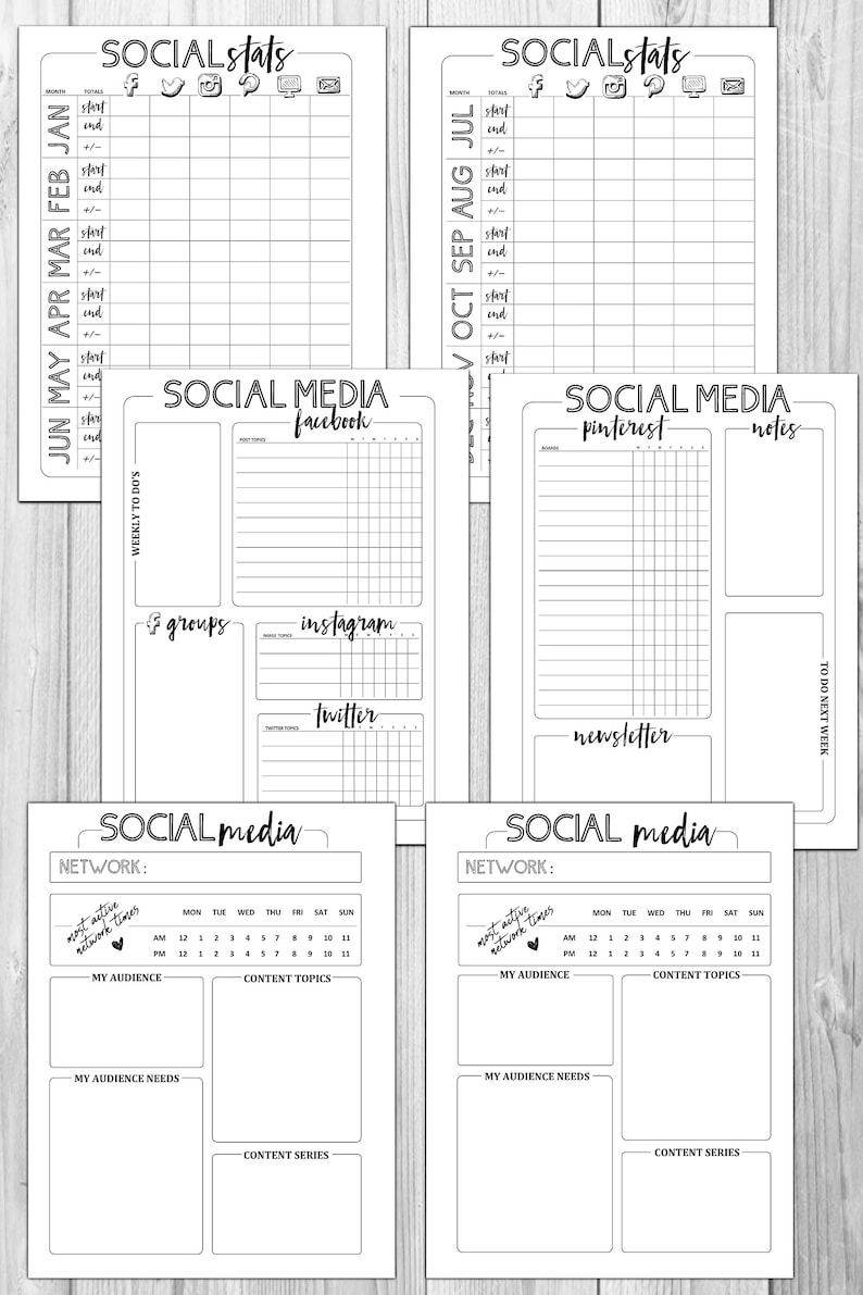 COMPLETE "Boss Biz" Printable Business Planner image 10