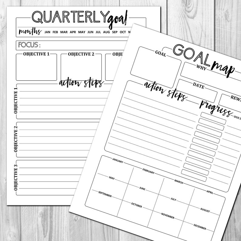 COMPLETE "Boss Biz" Printable Business Planner image 3