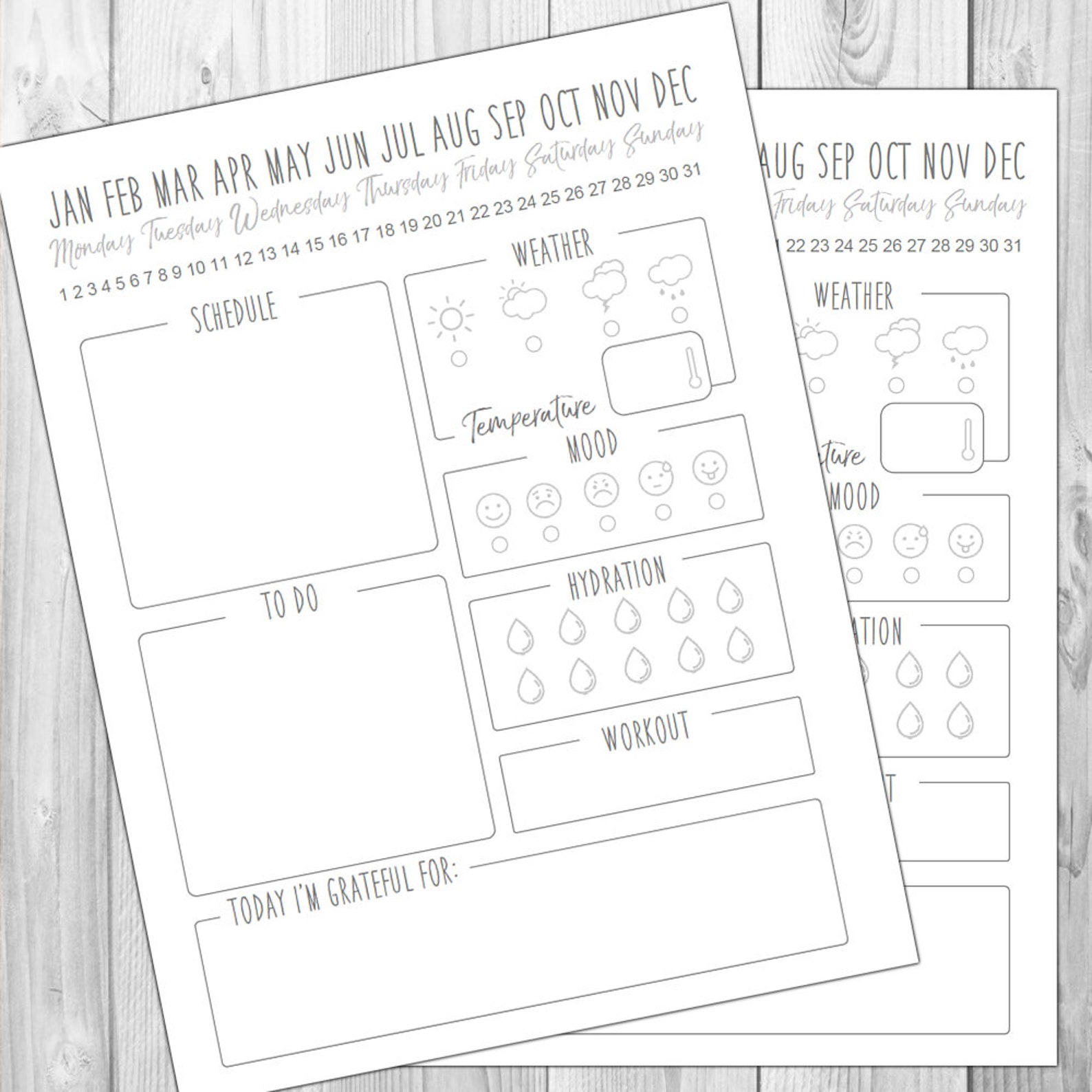 Daily Planner Journal Free Download