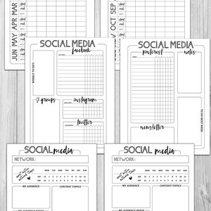 COMPLETE Etsy Shop Printable Planner - Etsy