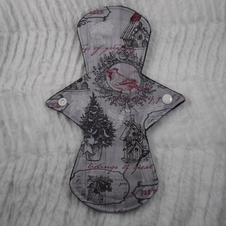 Custom Cloth Menstrual Pad Mamacloth Menstural Care RUMPS Holiday Christmas