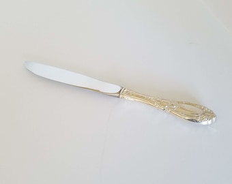 Towle King Richard Sterling Silver Flatware - Modern Hollow Place Size Knife - 8 3/4 Inch