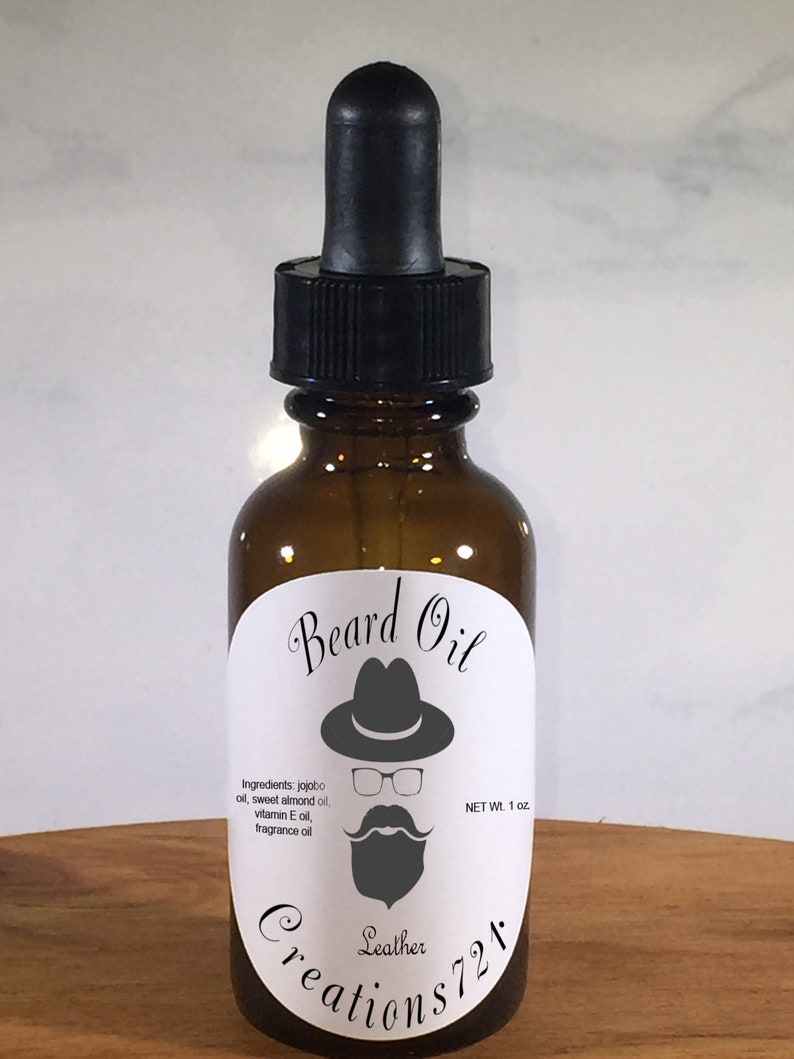 Bourbon Vanilla Scented Beard Oil Natural skincare beard Etsy
