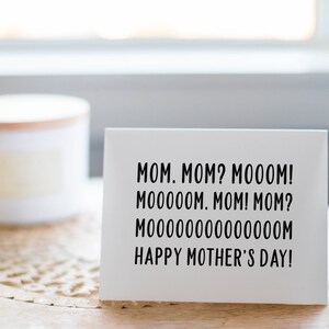 Funny Mothers Day Card, Where's Mom Card for Mom image 6