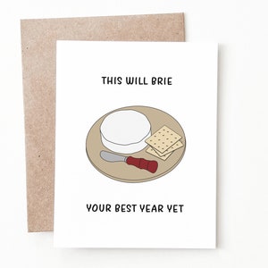Carte d'anniversaire amusante pour amateur de fromage, cadeau d'anniversaire fromage