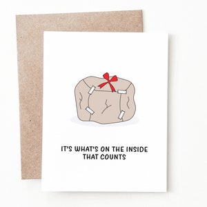 Carte de Noël amusante, papier cadeau, carte pour les fêtes