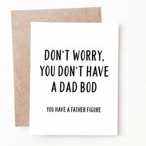 Carte de fête des pères amusante pour papa, cadeau pour papa