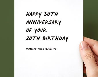 Anniversary of Your Birthday, 50th Birthday Card